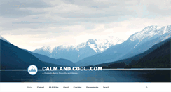 Desktop Screenshot of calmandcool.com