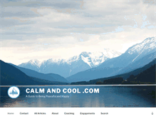 Tablet Screenshot of calmandcool.com